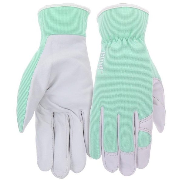 Mud MD72001MTWSM HighDexterity Gloves, Women's, SM, Spandex Back, Mint MD72001MT-WSM